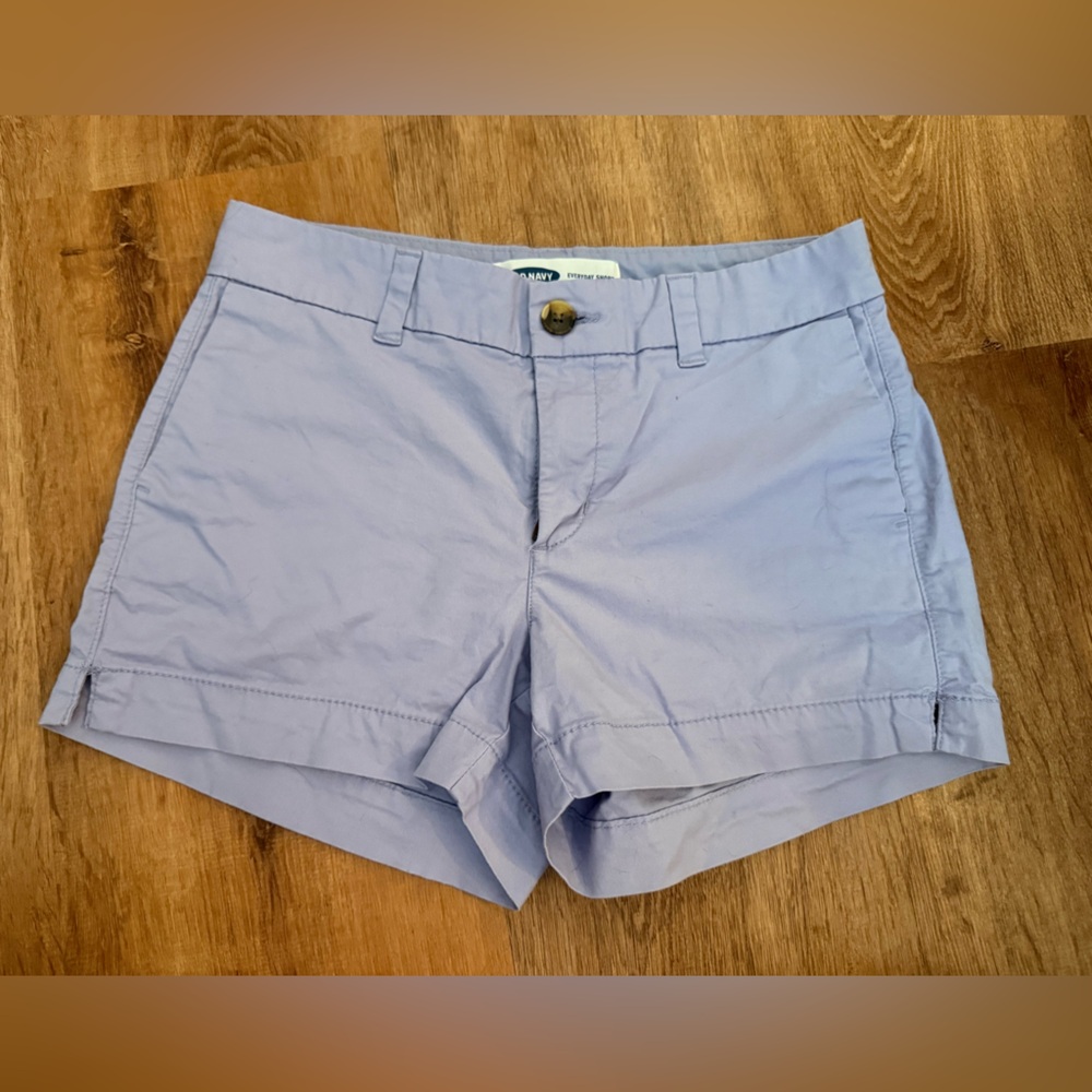 Old Navy Light Lavender Cotton Blend Women's Shorts